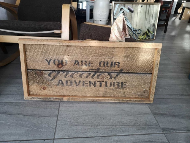 Rustic Design by Rich Sign made in canada