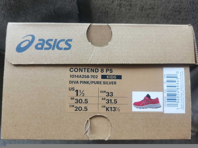 brand new kids running shoes asics 1.5 - photo 2