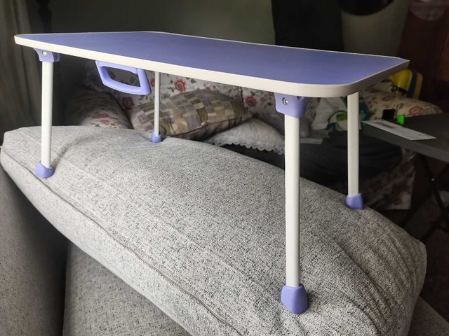 extended small bedside or couch table