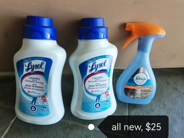 all lysol febreze laundry clothing fabric
