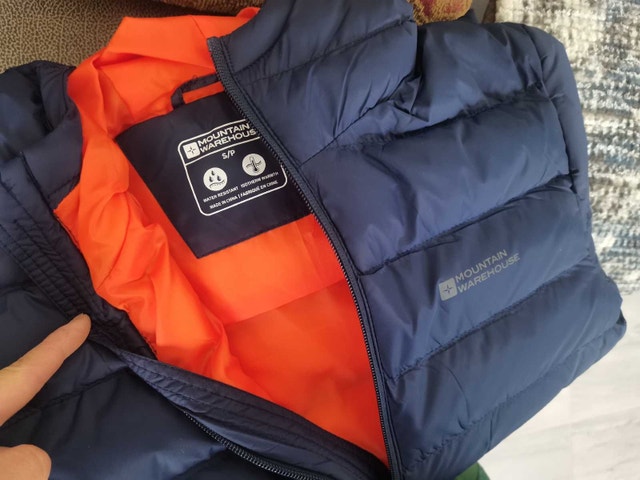 brand new men season ii insulated winter jacket navy size S - photo 2