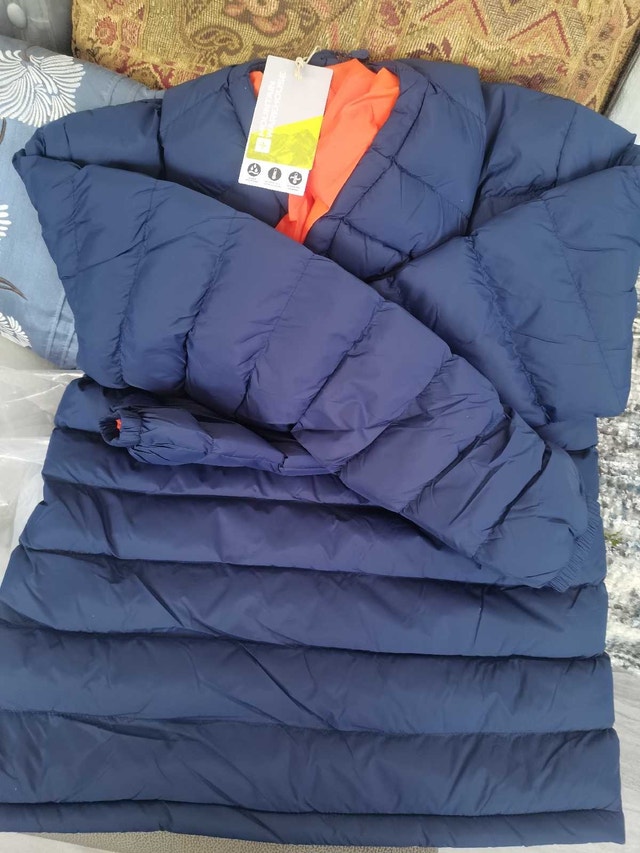 brand new men season ii insulated winter jacket navy size S - photo 3
