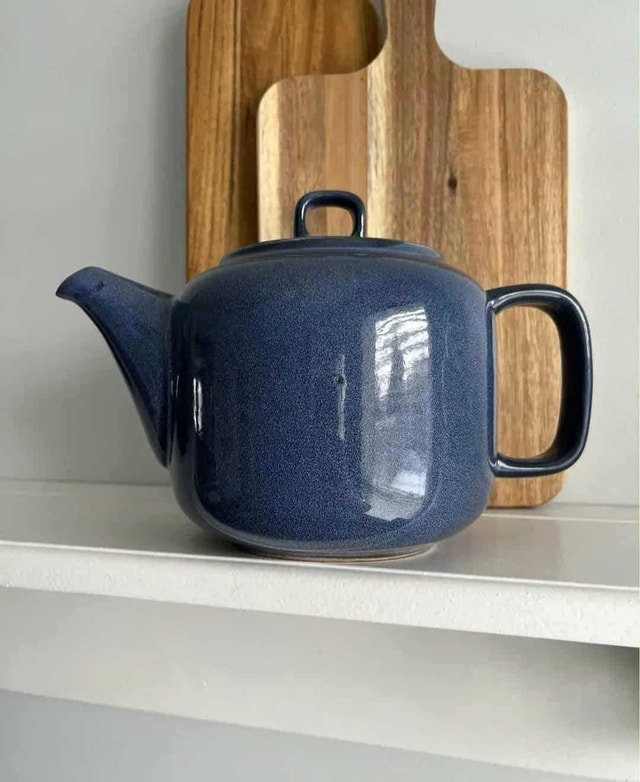 Pottery Teapot with 2 cups - photo 2