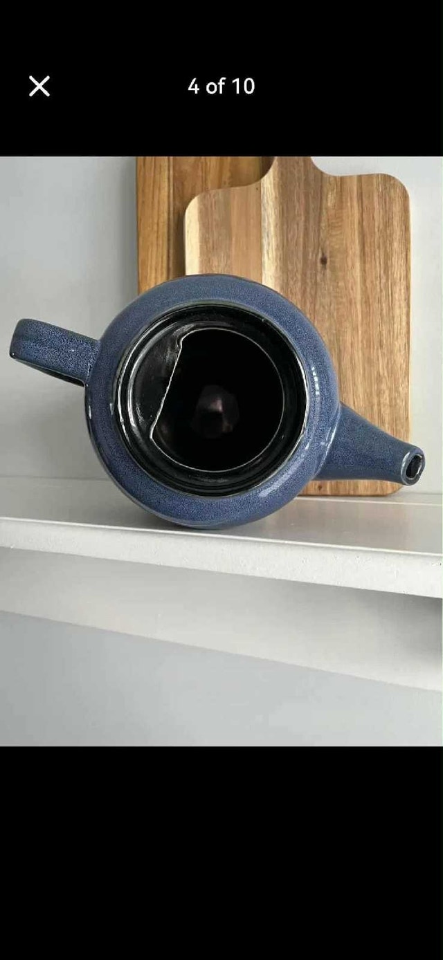Pottery Teapot with 2 cups - photo 3
