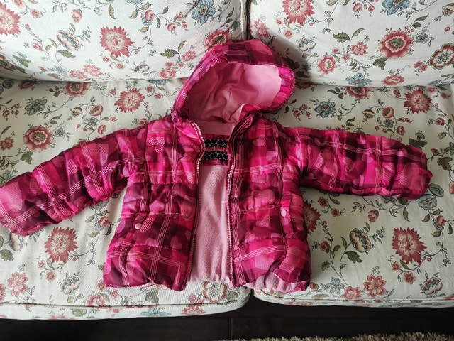 18 m girl toddler winter jacket pink