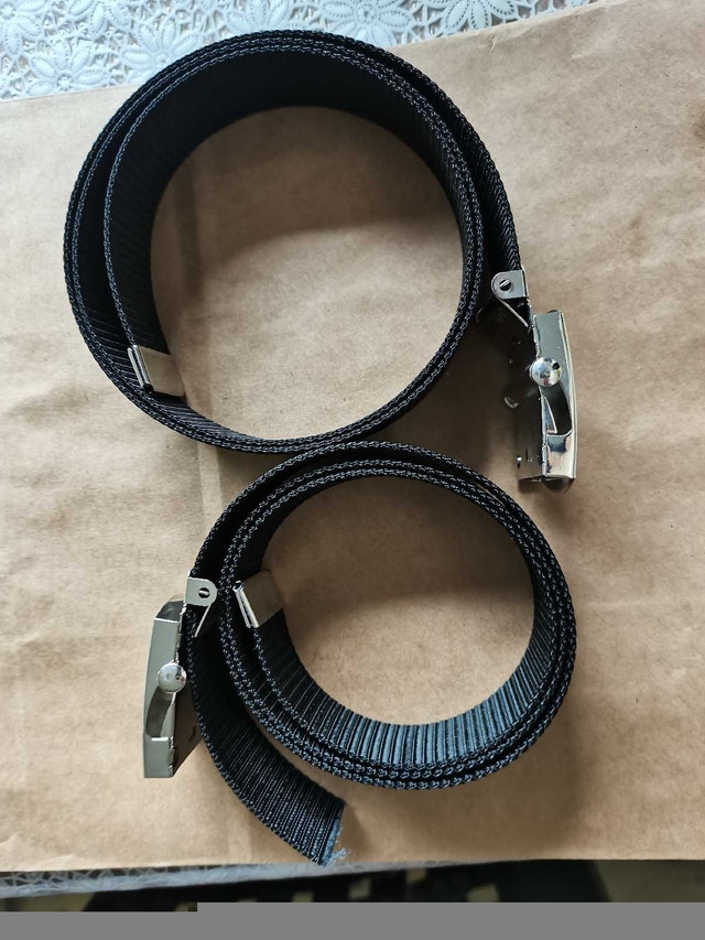Two youth belts, brand new