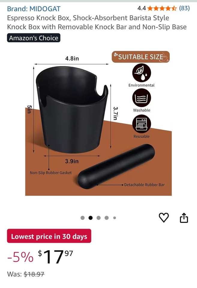 Espresso Knock Box - photo 2