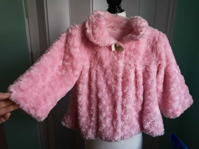 Faux Fur Jacket little girl 2-3y