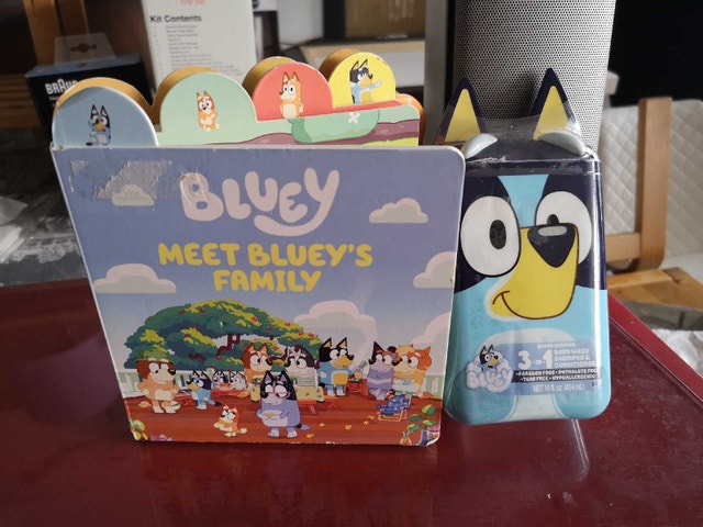 Bluey Book and Shampoo brand new - photo 2
