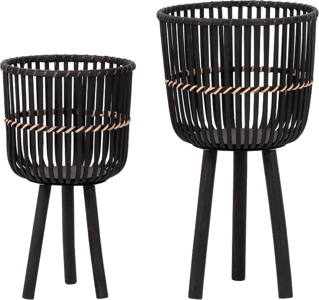 Brand new wicker planter stand 3/set 23",19" - photo 4