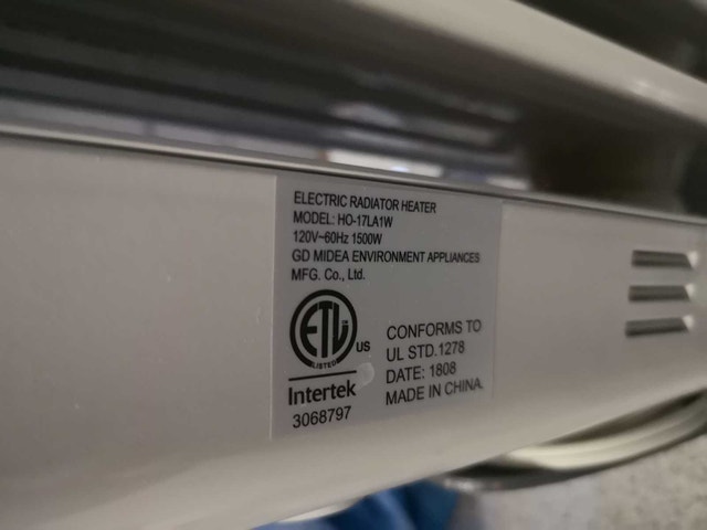 Pelonis oil radistor space Heater, energy saver - photo 2