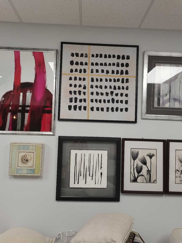 Framed Abstract Art - photo 2
