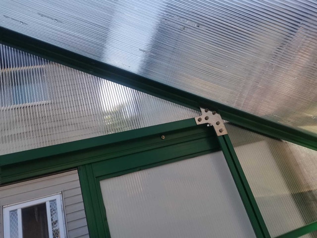 large Greenhouse polycarbonate sheets all aroumd - photo 5