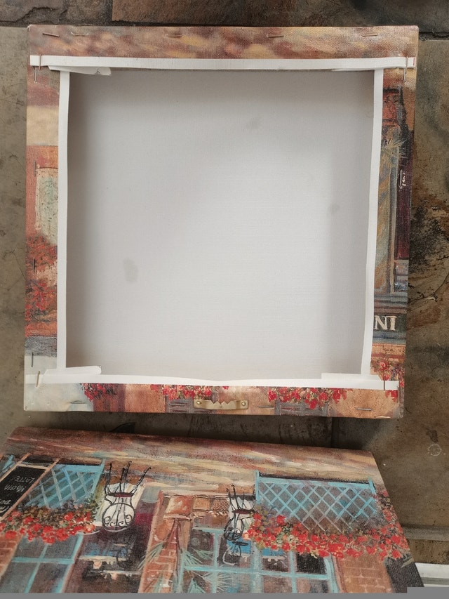 wall painting, 11.5"square - photo 2