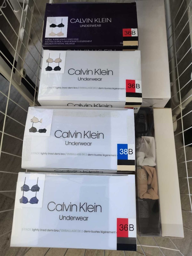 CALVIN klein woman brand new bra 36B, 38B