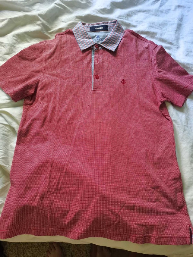 summer men polo shirt, S