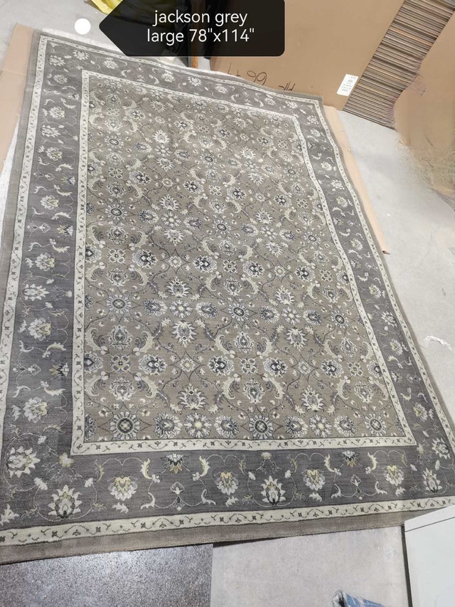 large 78"x114" egyptian rug ,see pictures and tag