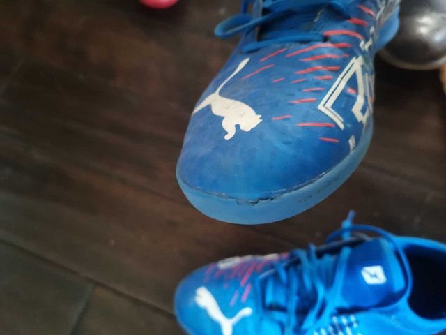 men puma future Z 4.2 IT soccer shoes futsal, men 9.5 - photo 4