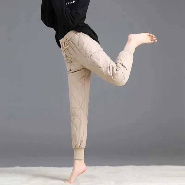 brand new winter quilted woman pants weater proof, M - photo 2