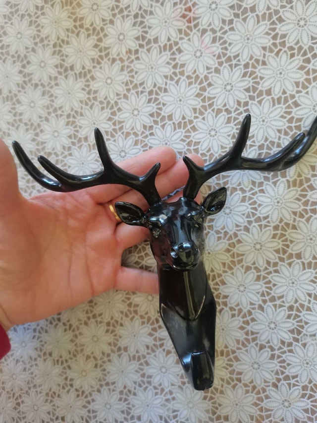 new deer antelope hooks black - photo 2