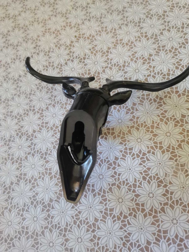 new deer antelope hooks black - photo 3