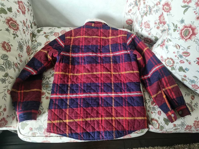 boys youth lined plaid jacket - photo 2