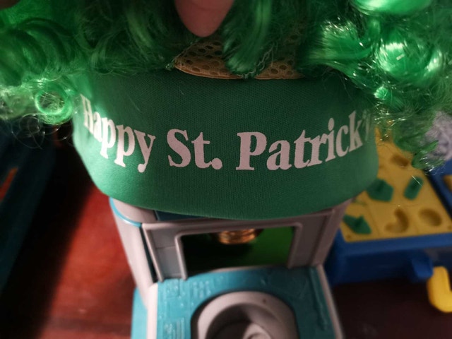 st patrick green curly wig - photo 3