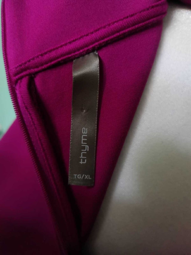 Thyme Magenta Dress, dark pink, thick fabric,new - photo 4