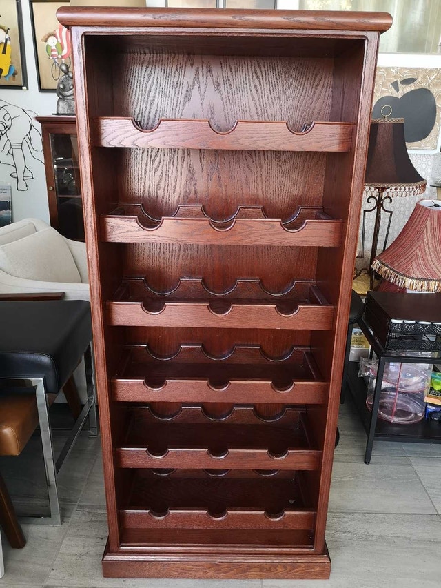 Wooden Wine Rack 18 bottles