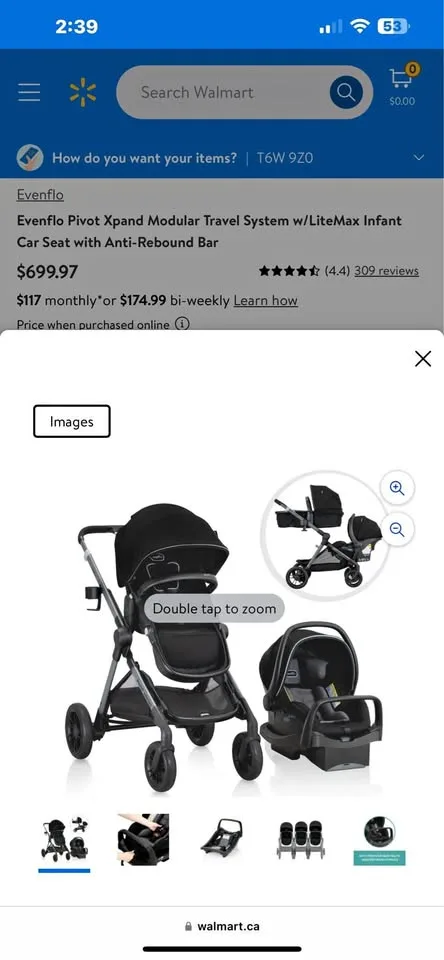 Evenflo Stroller thumbnail
