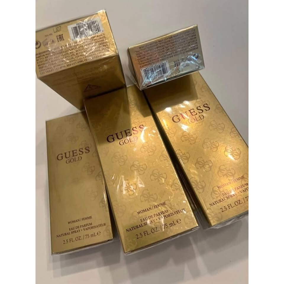 Original GUESS Gold Woman's Perfume from Guess Factory