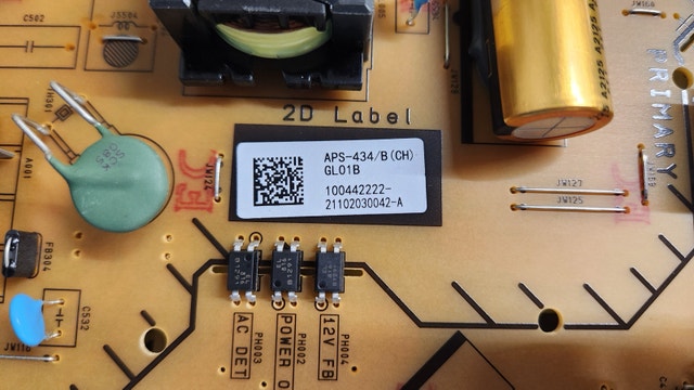 Sony KD-55X80J Power Board - photo 3