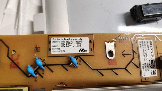 Sony KD-55X80J Power Board - photo 4