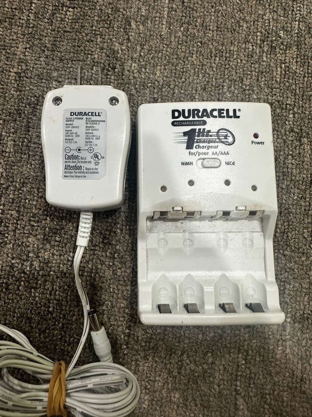Duracell Battery Charger