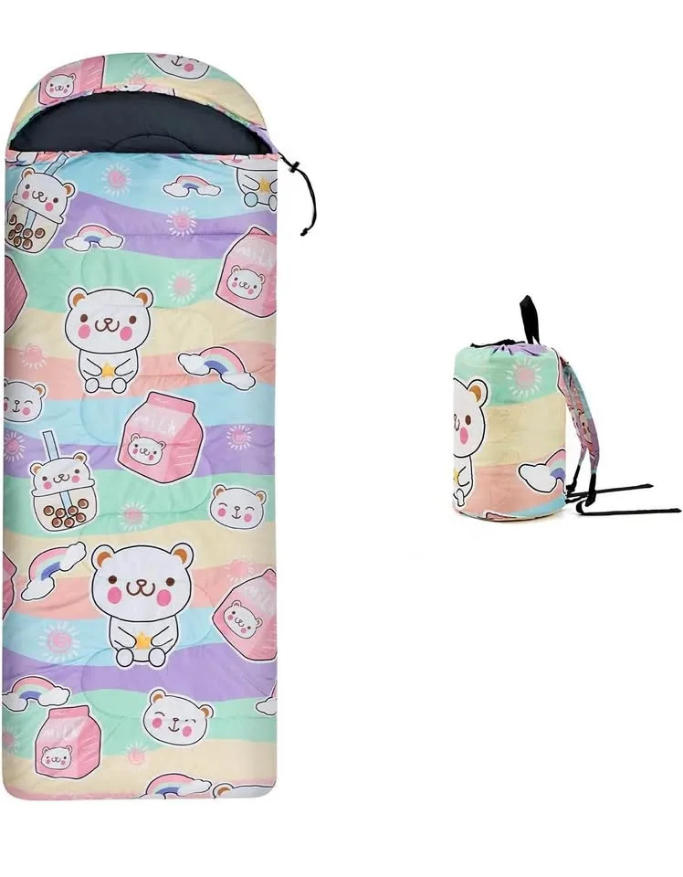 Kids Sleeping Bag for Camping - Lightweight thumbnail