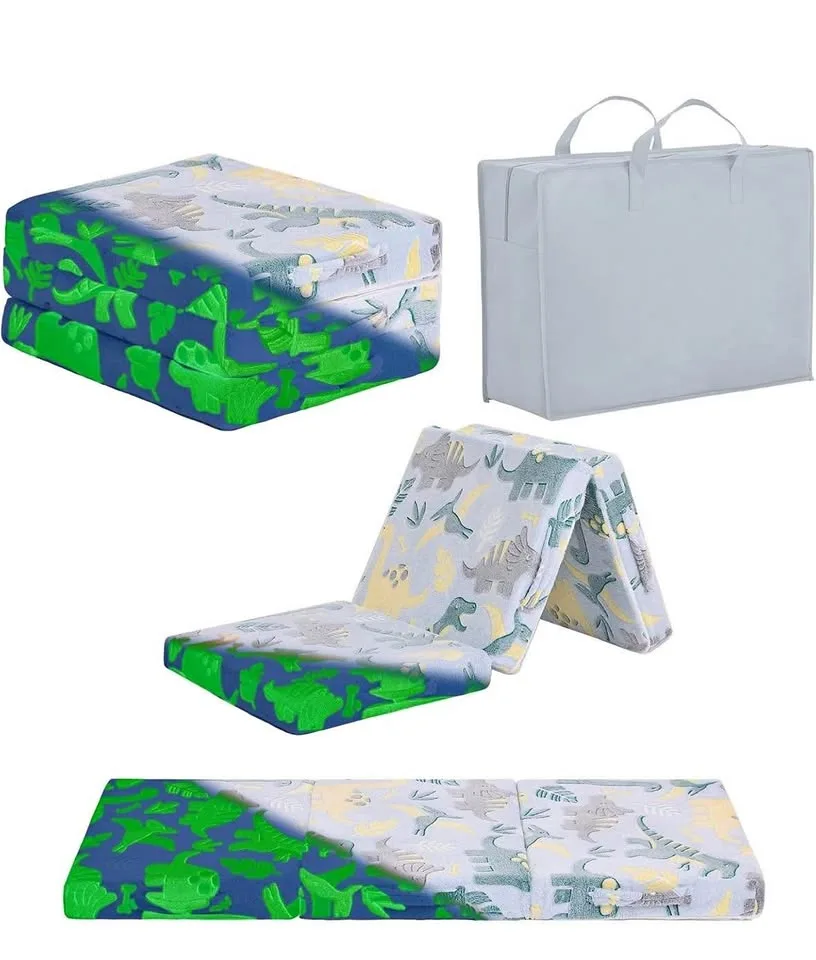 FOLDABLE FLOOR MATTRESS FOR KIDS, Glow in Dark thumbnail