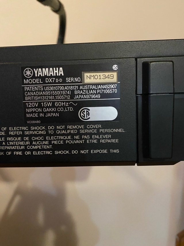 Yamaha DX7 IID - photo 5