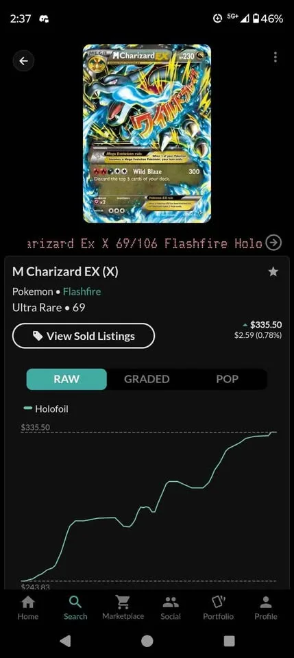 M Charizard EX 69/106 image indicator(4)