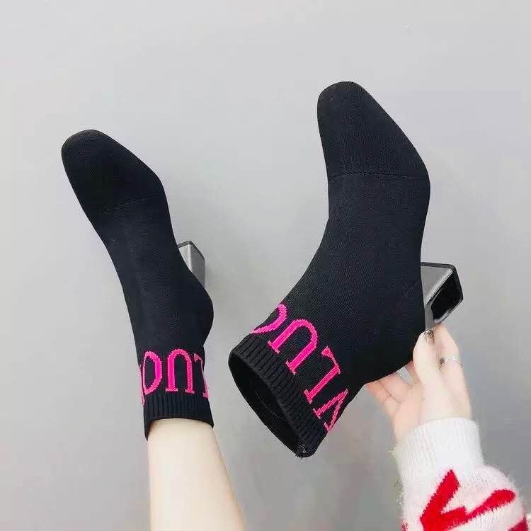 Ankle Boots- Stretchy Wool- Size 39 - photo 3