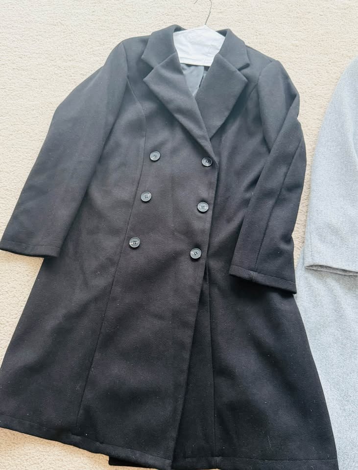❄️ Brand New Women’s Wool Blend Winter Overcoat | Size L–XL - photo 3