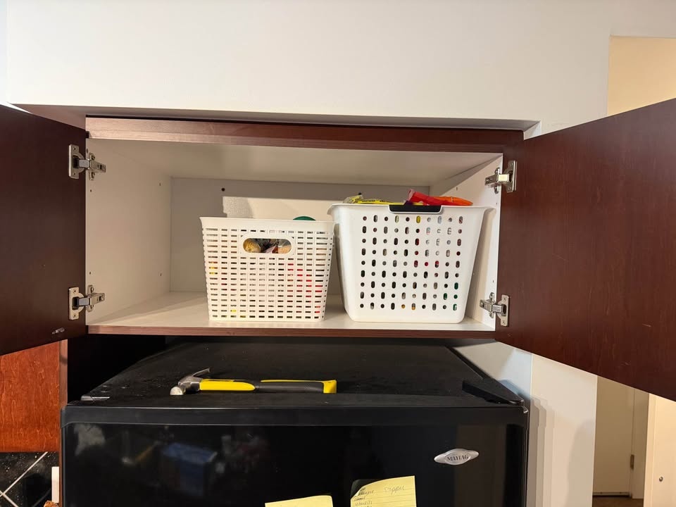 3 storage baskets with handles - photo 3