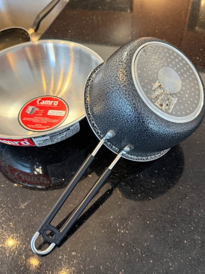 Brand New Stainless Steel Kadai/Wok & Cooking Pot - photo 4