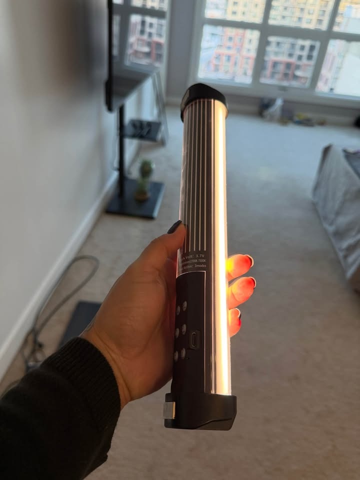 Portable LED Light – Rechargeable, Magnetic, Multi-Color, Multip