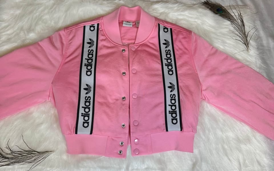 Adidas cropped bomber jacket - photo 2