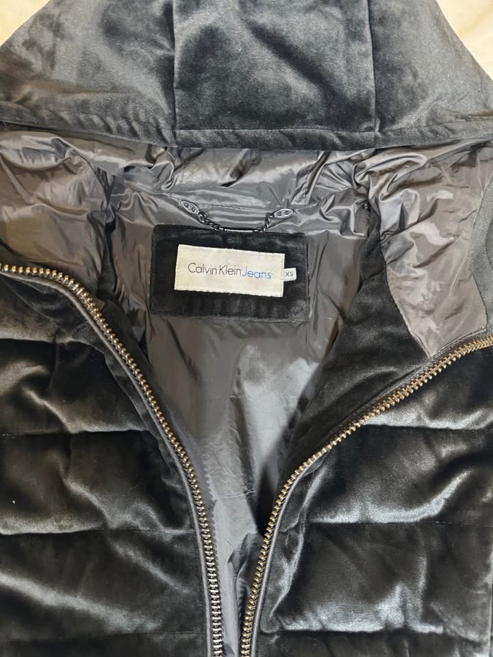 Calvin Klein Black Puffer Jacket Size- XS - photo 2
