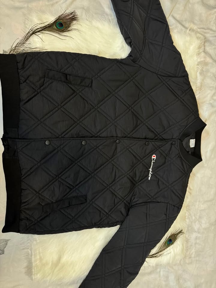 Champion Retro Diamond Quilted Bomber - Size 2XL - photo 2