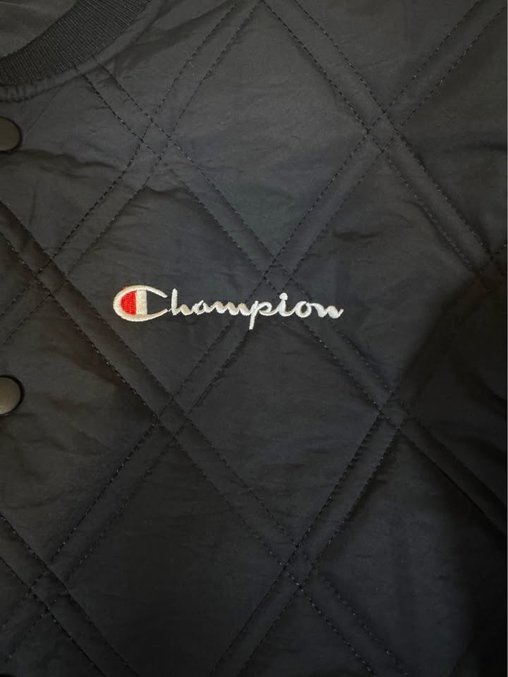Champion Retro Diamond Quilted Bomber - Size 2XL - photo 3