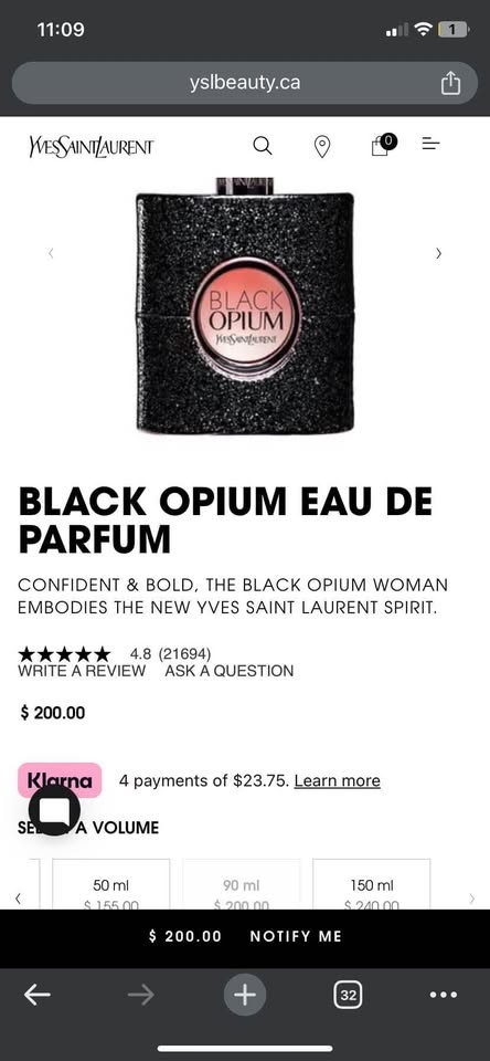 Ysl black opium - photo 2