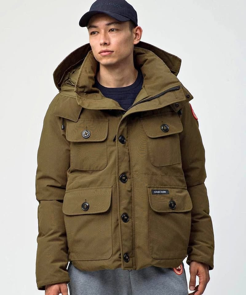 Canada Goose Russell Parka In Military Green/Olive