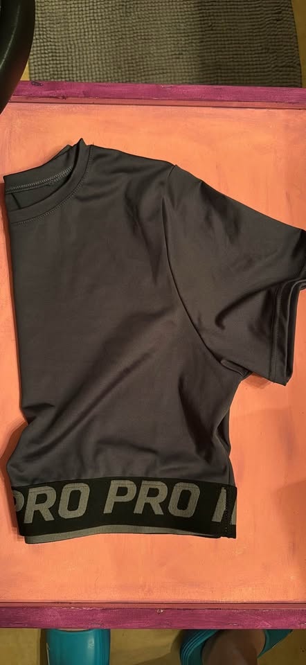 Pro crop top and booty shorts workout set 4 xl - SHEIN - photo 3